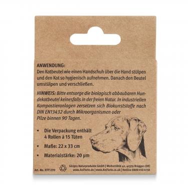 AniForte Hundekotbeutel 4er Pack 