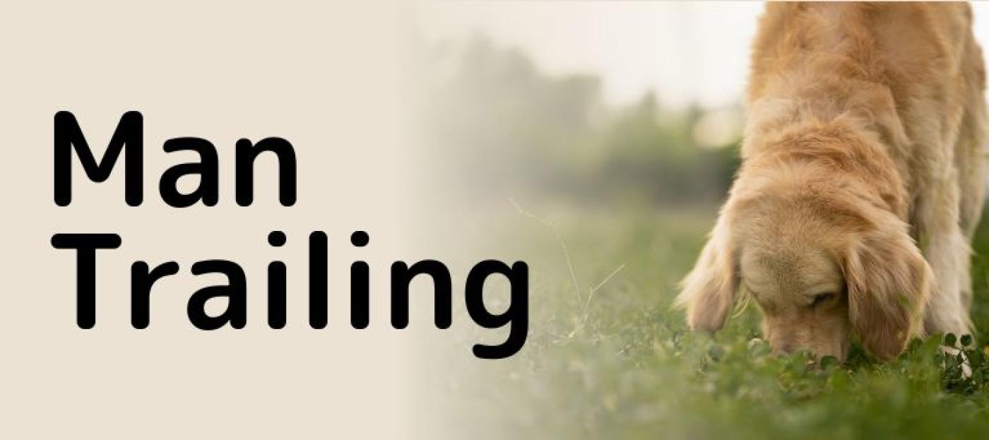 Hundesport Man Trailing