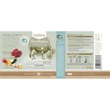 AniForte Nassfutter CountryBeef 800g 