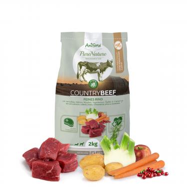 Trockenfutter CountryBeef – "Saftiges Rind mit Kartoffeln" 12,5Kg