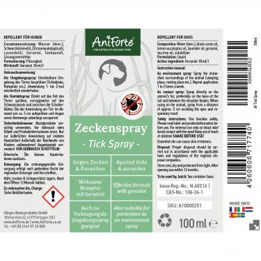 Zeckenspray - 100 ml 